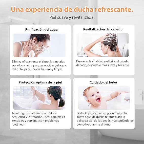 Cabezal de Ducha WaterPRO™ + 3 Filtros gratis + Cepillo Masajeador de regalo (hasta acabar existencias)